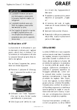 Preview for 63 page of Graef Classic C 6 Operating Instructions Manual