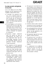 Preview for 70 page of Graef Classic C 6 Operating Instructions Manual