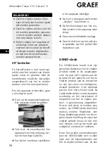 Preview for 76 page of Graef Classic C 6 Operating Instructions Manual