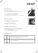 Preview for 53 page of Graef Concept 25 Operating Manual