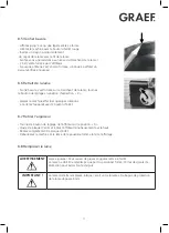 Preview for 77 page of Graef Concept 25 Operating Manual