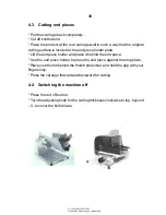 Preview for 35 page of Graef EURO 2200 Operating Instructions Manual