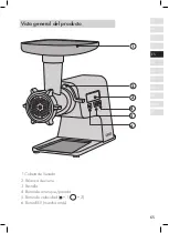 Preview for 65 page of Graef Fleischwolf FW 500 Operating Instructions Manual