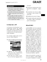 Preview for 65 page of Graef Futura F 6 Operating Instructions Manual