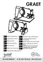 Preview for 1 page of Graef G 50 Operating Instructions Manual