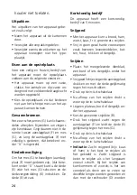 Preview for 24 page of Graef G 50 Operating Instructions Manual