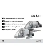 Preview for 1 page of Graef Master M 20 Operating Instructions Manual