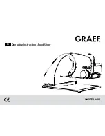 Graef MASTER M 80 Operating Instructions Manual preview