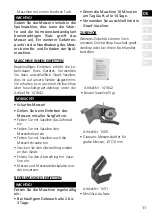 Preview for 11 page of Graef SKS 850 Operating Instructions Manual