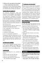 Preview for 16 page of Graef SKS 850 Operating Instructions Manual