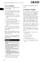 Preview for 16 page of Graef T16 Operating Instructions Manual