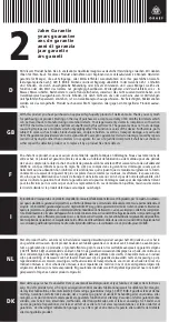 Preview for 14 page of Graef TENDENZA T10 Operating Instructions Manual