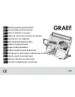 Graef UNA Instruction Manual preview