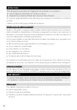 Preview for 30 page of Graef WK300 Operating Instructions Manual