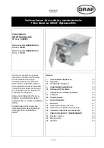 Preview for 18 page of Graf Optimax-XXL DN300 Installation And Maintenance Instructions Manual