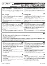 Preview for 9 page of Graff 5312000 Instructions For Assembly And Use