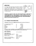 Preview for 6 page of Granby KHM SERIES Installation, Operation And Service Manual