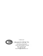 Preview for 18 page of GRAND EFFECTS 42" Biltmore Operating And Maintenance Intructions