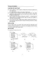 Preview for 5 page of Grandhall BC-161A Instructions Manual