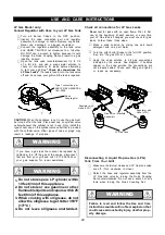 Preview for 29 page of Grandhall OB2610ALP Operator'S Manual