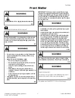 Preview for 3 page of grandimpianti 805898ENR1 Installation & Operation Manual