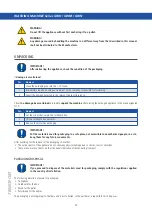 Preview for 40 page of grandimpianti GWH Series Instructions For Use And Maintenance Manual