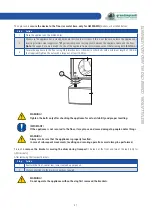 Preview for 47 page of grandimpianti GWH Series Instructions For Use And Maintenance Manual