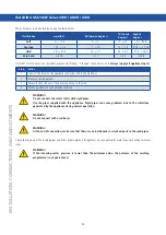 Preview for 50 page of grandimpianti GWH Series Instructions For Use And Maintenance Manual