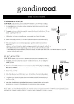 Preview for 9 page of Grandinroad 61686 Quick Start Manual