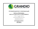 Preview for 6 page of Grandio 2015 EARTH & GRASS L-BOLT ANCHORING KIT Quick Start Manual