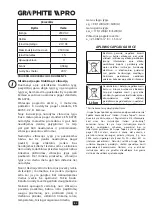 Preview for 82 page of GRAPHITE PRO 59GP402 Instruction Manual