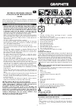 Preview for 5 page of Graphite 58G040 Manual