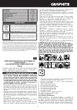 Preview for 11 page of Graphite 58G040 Manual