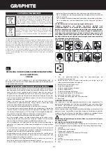 Preview for 44 page of Graphite 58G040 Manual