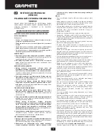 Preview for 6 page of Graphite 58G943 Instruction Manual