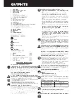 Preview for 50 page of Graphite 58G943 Instruction Manual