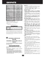 Preview for 74 page of Graphite 58G943 Instruction Manual