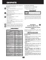 Preview for 86 page of Graphite 58G943 Instruction Manual