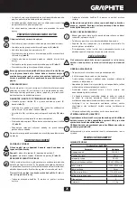 Preview for 25 page of Graphite 59G325 Instruction Manual