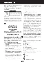 Preview for 44 page of Graphite 59G325 Instruction Manual