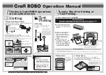 Preview for 2 page of Graphtech Craft ROBO CC200-20 Setup Instruction