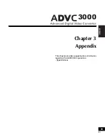 Preview for 63 page of GRASS VALLEY ADVC3000 - User Manual