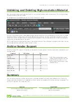 Preview for 7 page of GRASS VALLEY AURORA 7 - ARCHIVE AND RESTORE WORKFLOW Application Note