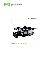 GRASS VALLEY LDK 4000 ELITE - User Manual preview