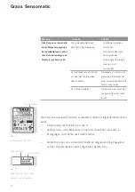 Preview for 10 page of GRASS sensomatic P600M User Manual