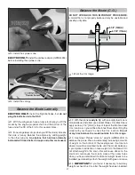 Preview for 27 page of GREAT PLANES ESCAPADE MX 30cc Instruction Manual