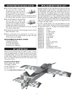 Preview for 5 page of GREAT PLANES Factor 30cc Instruction Manual