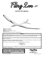 Preview for 1 page of GREAT PLANES Fling 2m ARF Instruction Manual