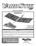 GREAT PLANES Yard Stik Instruction Manual preview