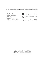 Preview for 64 page of Greater Goods Weight Gurus 0385 Get Started